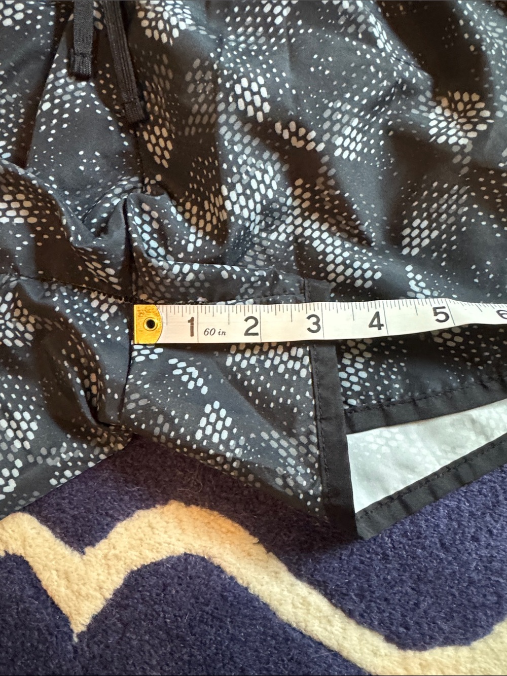 Champion Black Printed Athletic Running Shorts - Picture 6 of 7
